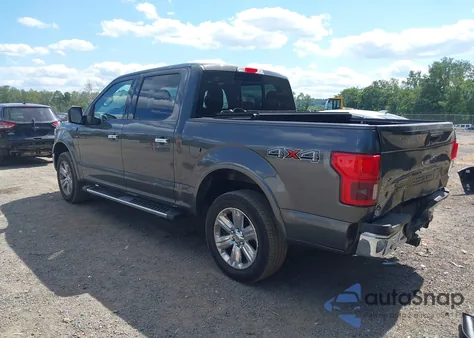 2018 Ford F-150 Lariat z USA, uszkodzony, nr VIN 1FTEW1E58JKC11807